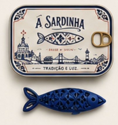 Lata colecionável Sardinha Lisboa